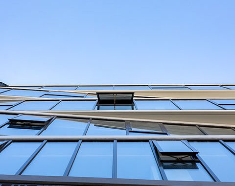 apartment building architectural glazing systems