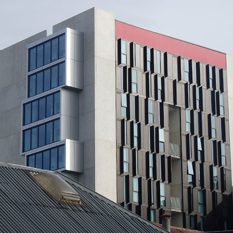 student accommodation architectural window system