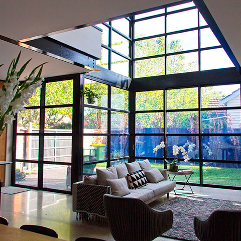 private home architectural windows