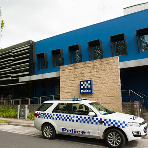 police station architectural glazing systems
