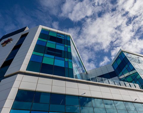 hospital architectural glazing system