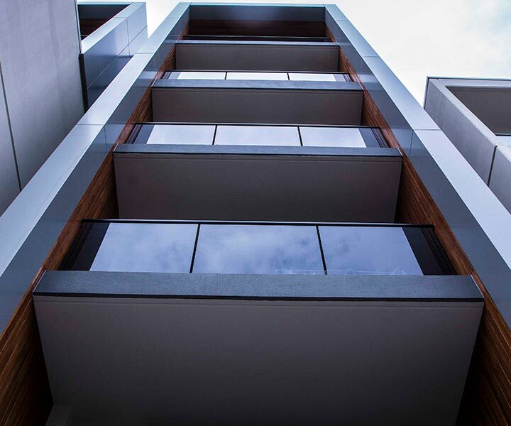 Apartment architectural window system